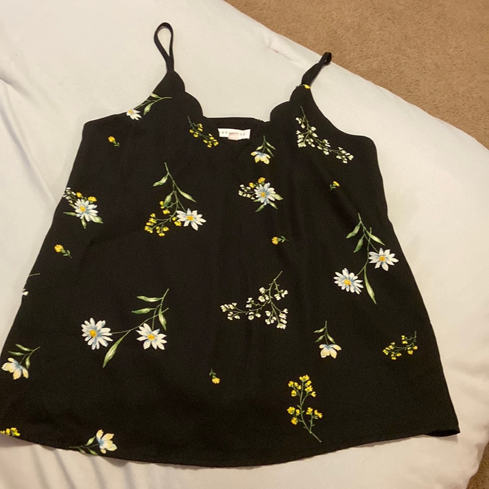 Black socialite top